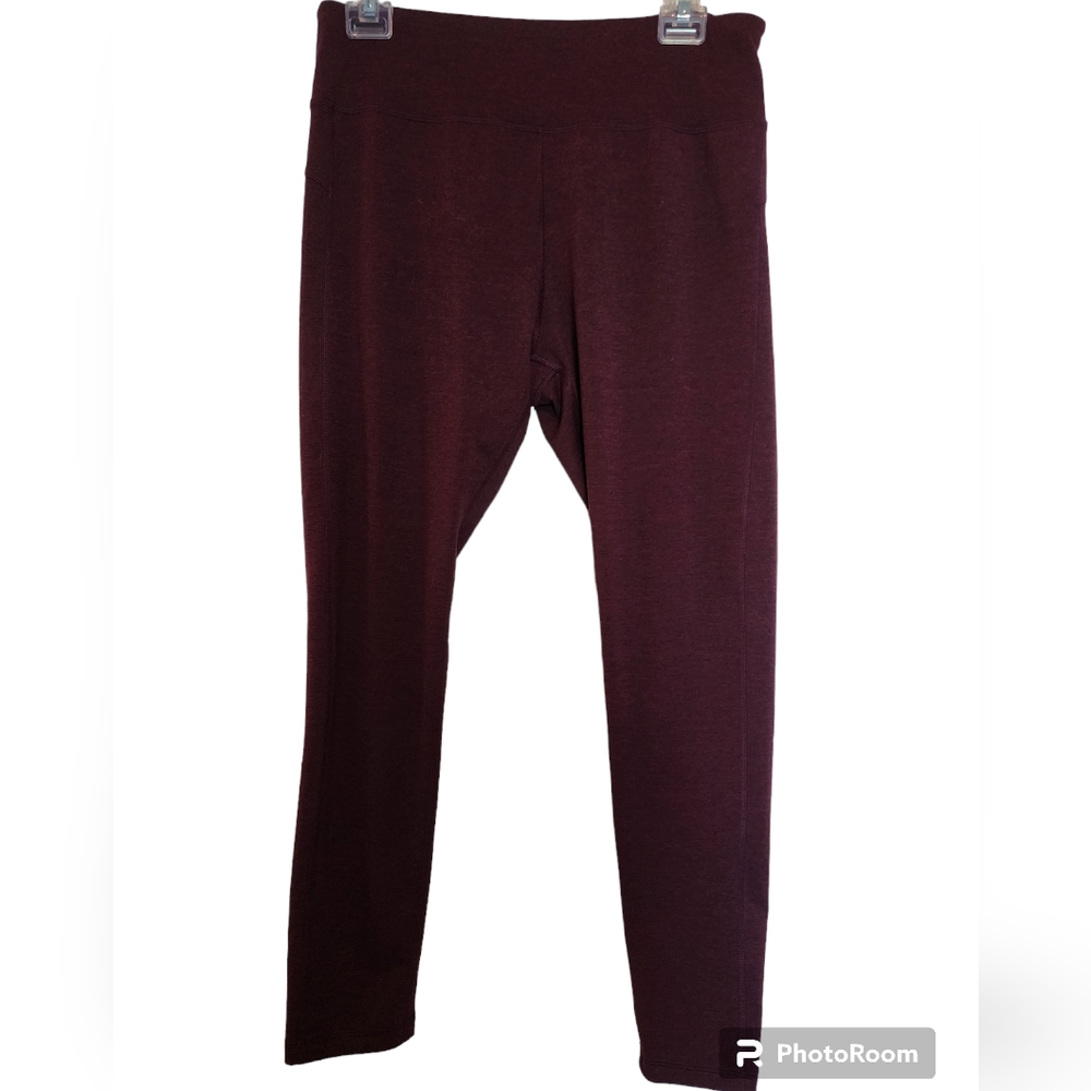 Spalding Dark Red Leggings Large
